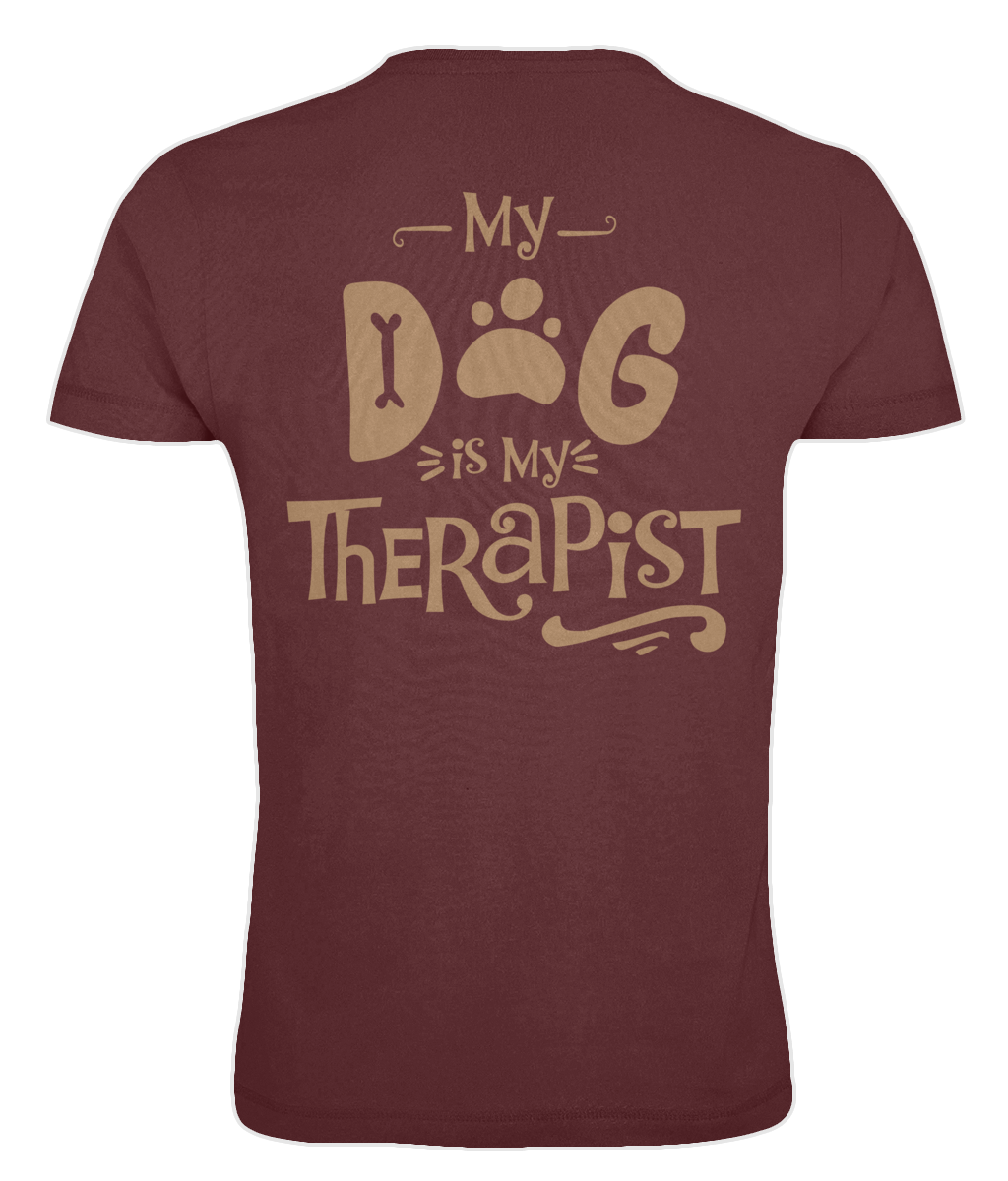 'My Dog Is My Therapist' Classic Jersey Unisex T-Shirt