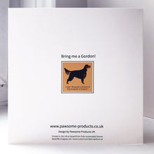 Load image into Gallery viewer, Gordon Setter Greetings Card
