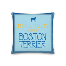 Load image into Gallery viewer, Boston Terrier Reversible Cushion (Reserved Spot)
