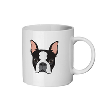 Load image into Gallery viewer, Boston Terrier Ceramic Mug
