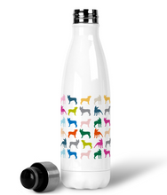 Load image into Gallery viewer, Rainbow Boston Terrier Premium Stainless Steel Water Bottle

