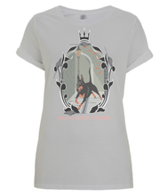 Load image into Gallery viewer, Ladies Roll Sleeve Manchester Terrier Ratting T Shirt
