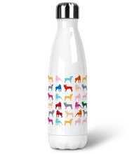 Load image into Gallery viewer, Rainbow Boston Terrier Premium Stainless Steel Water Bottle
