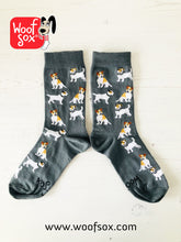Load image into Gallery viewer, 3 Pack Jack Russell Terrier Socks
