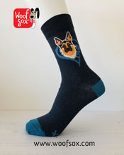 Load image into Gallery viewer, German Shepherd 3 Pack Socks for Luosko German Shepherd Rescue
