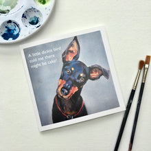 Load image into Gallery viewer, Manchester Terrier Greetings Card
