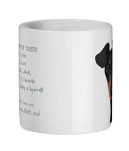 Load image into Gallery viewer, Manchester Terrier Observations Mug
