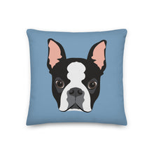Load image into Gallery viewer, Reversible Boston Terrier Cushion
