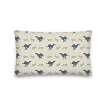 Load image into Gallery viewer, Reversible Sighthound Rectangular Cushion
