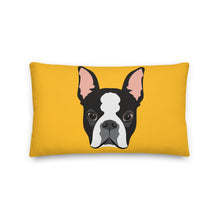 Load image into Gallery viewer, Reversible Boston Terrier Rectangular Cushion

