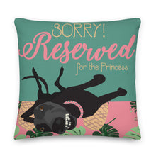 Load image into Gallery viewer, Greyhound Tropical Reversible Cushion
