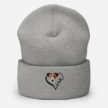 Load image into Gallery viewer, Jack Russell Embroidered Cuffed Beanie
