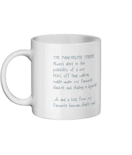 Load image into Gallery viewer, Manchester Terrier Observations Mug
