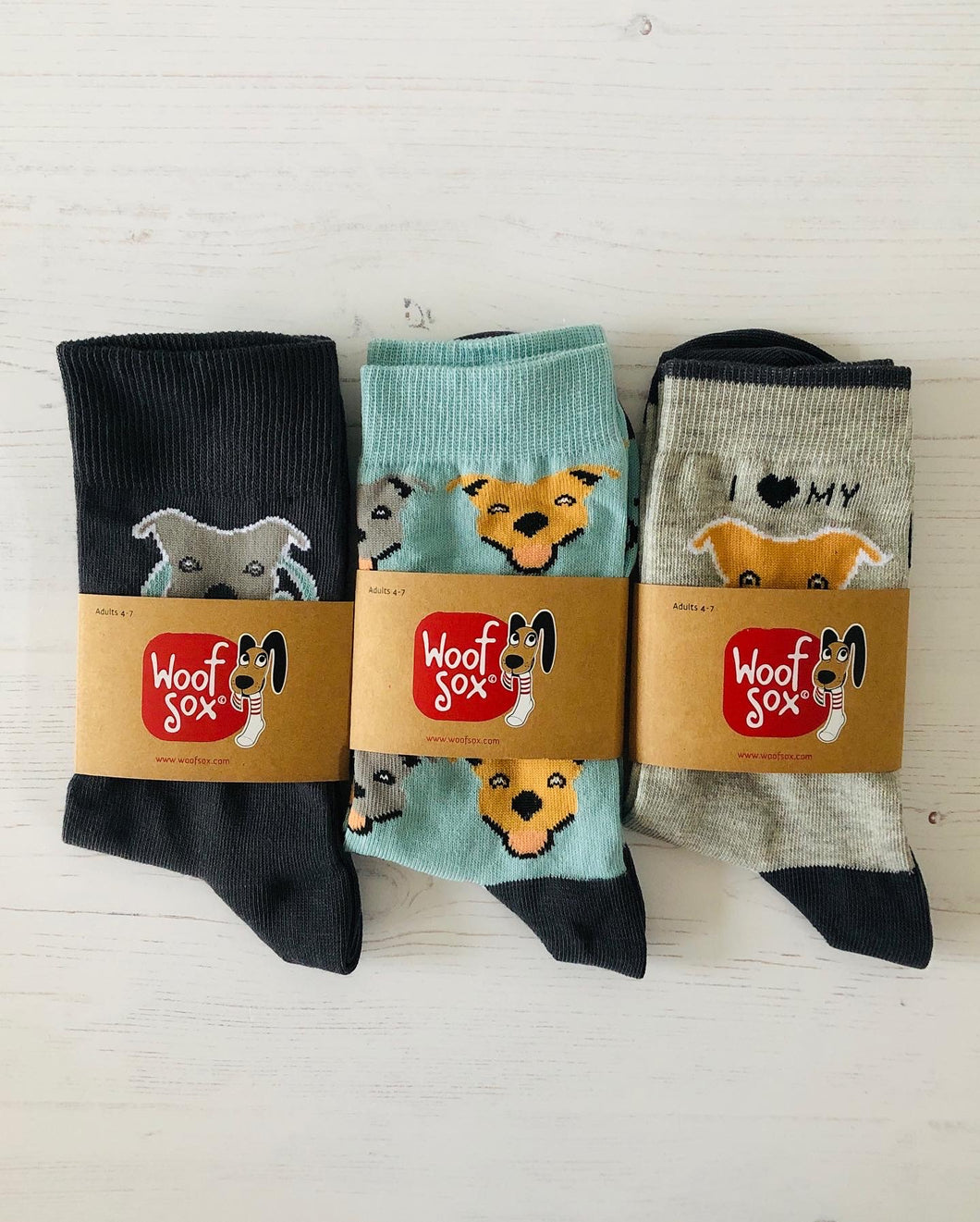 Staffie 3 Pair Sock Gift Pack