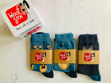 Load image into Gallery viewer, German Shepherd 3 Pack Socks for Luosko German Shepherd Rescue

